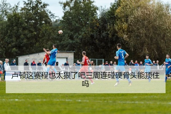卢顿这赛程也太狠了吧三周连碰硬骨头能顶住吗